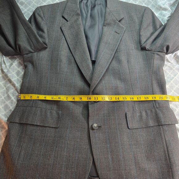 Hart Schaffner & Marx Raleighs Heritage Collection Blazer Gray 42R - Picture 9 of 12